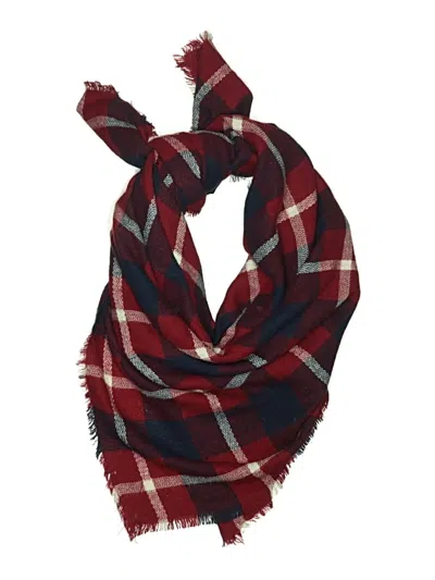 Pre-owned Unbranded Scarf In Red