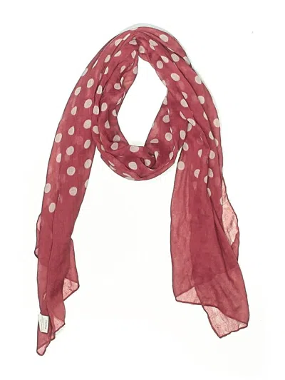 Pre-owned Unbranded Scarf In Red