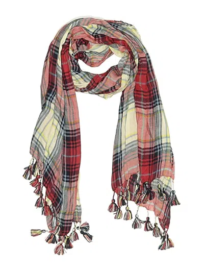 Pre-owned Unbranded Scarf In Red