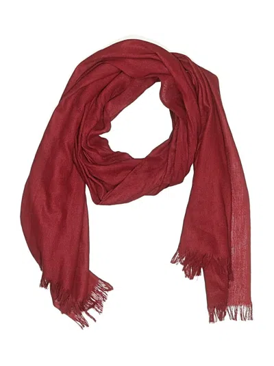 Pre-owned Unbranded Scarf In Red