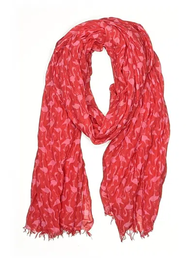 Pre-owned Unbranded Scarf In Red