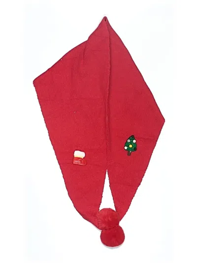 Pre-owned Unbranded Scarf In Red