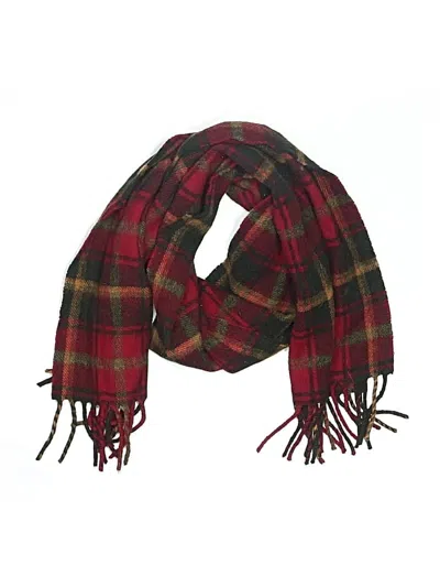 Pre-owned Unbranded Scarf In Red