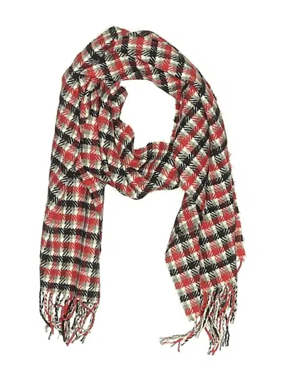 Pre-owned Unbranded Scarf In Red