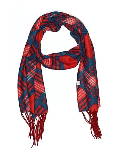 Pre-owned Unbranded Scarf In Red
