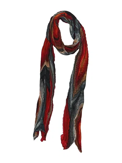 Pre-owned Unbranded Scarf In Red