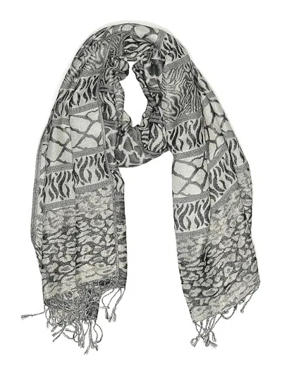 Pre-owned Unbranded Scarf In Silver