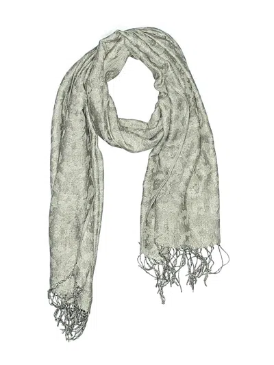 Pre-owned Unbranded Scarf In Silver