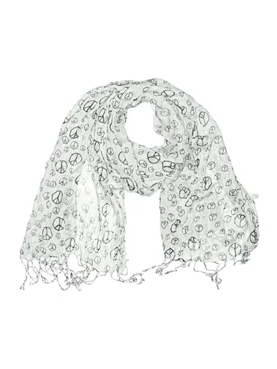 Pre-owned Unbranded Scarf In Silver