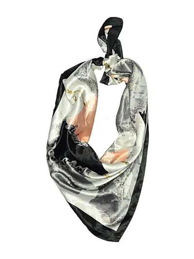 Pre-owned Unbranded Scarf In Silver