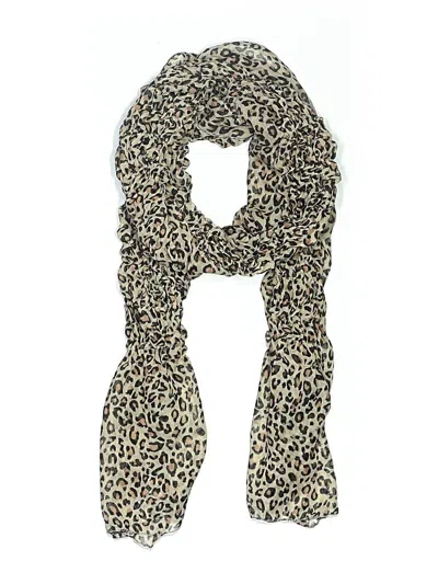 Pre-owned Unbranded Scarf In Tan