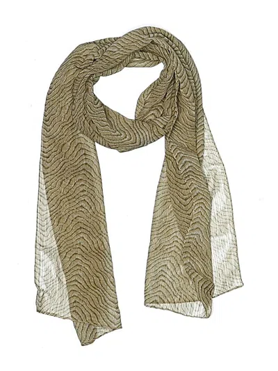 Pre-owned Unbranded Scarf In Tan