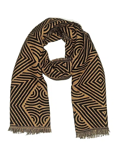 Pre-owned Unbranded Scarf In Tan