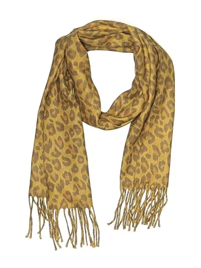 Pre-owned Unbranded Scarf In Tan