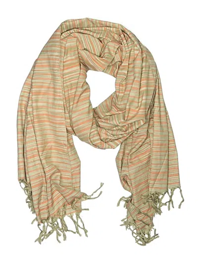 Pre-owned Unbranded Scarf In Tan