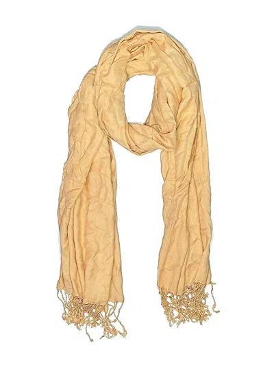 Pre-owned Unbranded Scarf In Tan