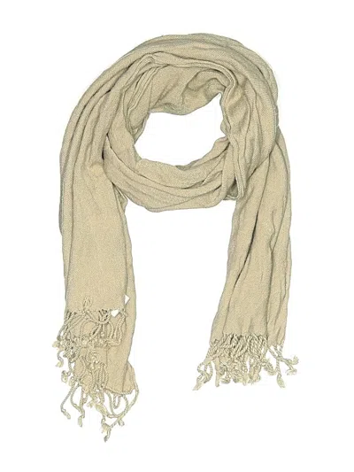 Pre-owned Unbranded Scarf In Tan