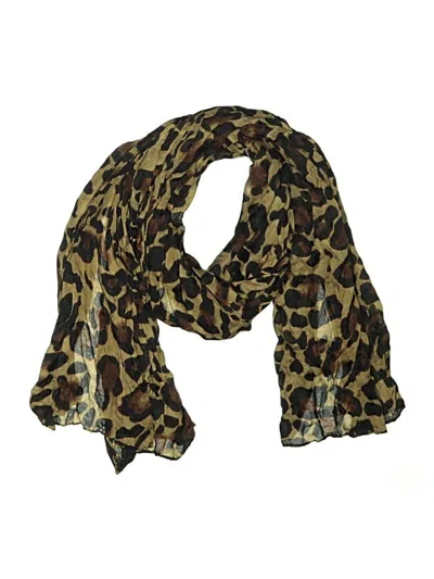 Pre-owned Unbranded Scarf In Tan
