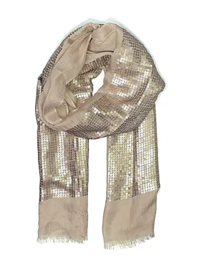 Pre-owned Unbranded Scarf In Tan