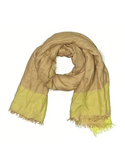 Pre-owned Unbranded Scarf In Tan