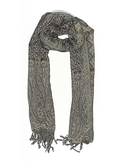 Pre-owned Unbranded Scarf In Tan