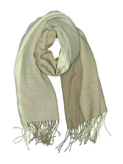 Pre-owned Unbranded Scarf In Tan