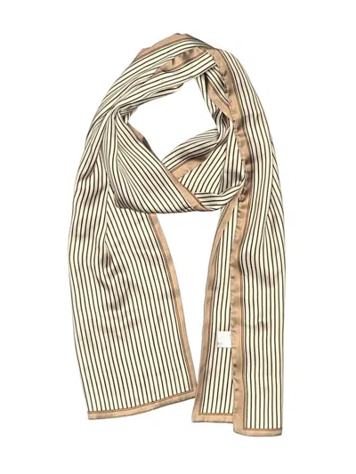Pre-owned Unbranded Scarf In Tan