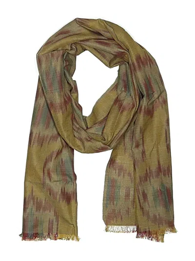 Pre-owned Unbranded Scarf In Tan