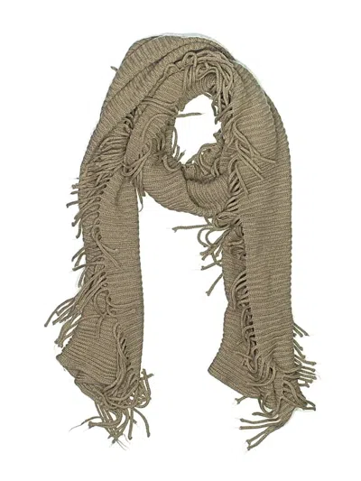 Pre-owned Unbranded Scarf In Tan