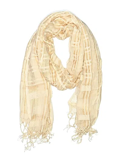 Pre-owned Unbranded Scarf In Tan