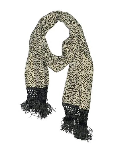 Pre-owned Unbranded Scarf In Tan