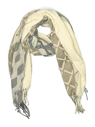 Pre-owned Unbranded Scarf In Tan