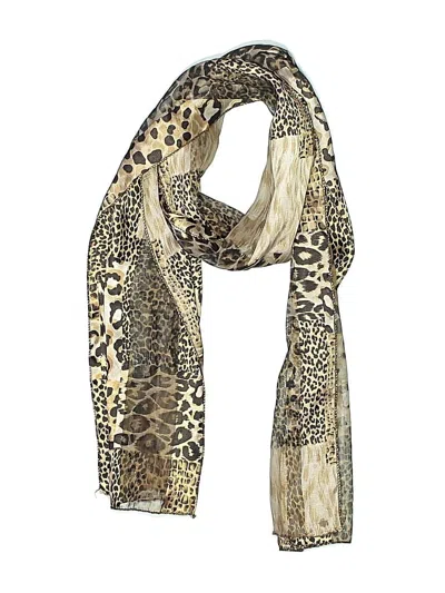 Pre-owned Unbranded Scarf In Tan