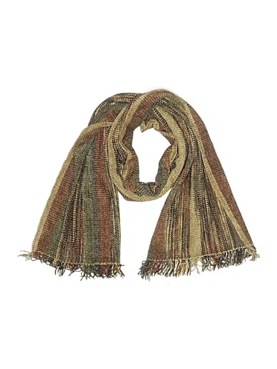 Pre-owned Unbranded Scarf In Tan