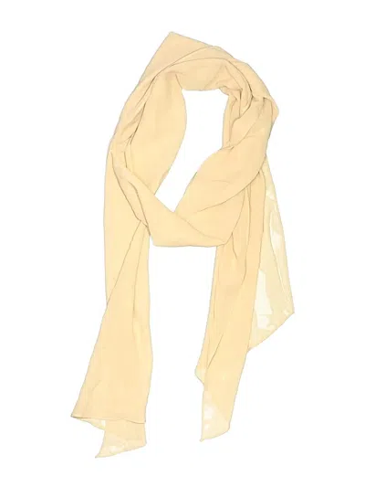 Pre-owned Unbranded Scarf In Tan