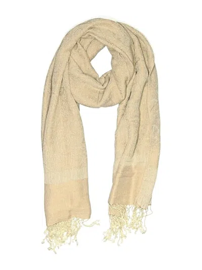 Pre-owned Unbranded Scarf In Tan