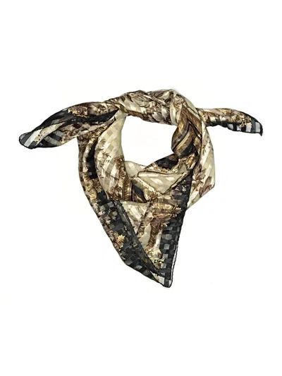Pre-owned Unbranded Scarf In Tan