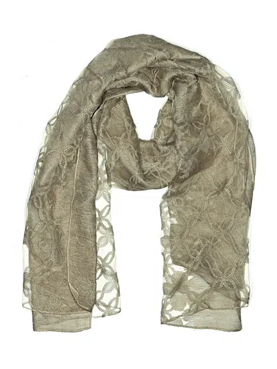 Pre-owned Unbranded Scarf In Tan