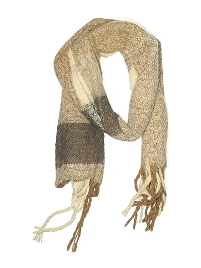 Pre-owned Unbranded Scarf In Tan