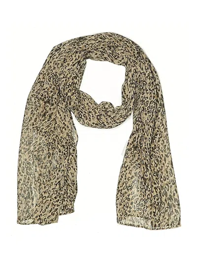 Pre-owned Unbranded Scarf In Tan