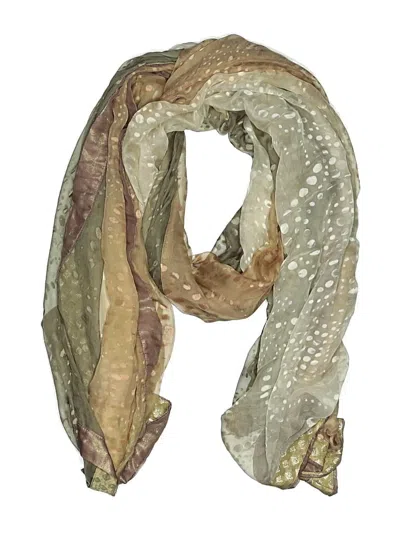 Pre-owned Unbranded Scarf In Tan