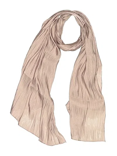 Pre-owned Unbranded Scarf In Tan