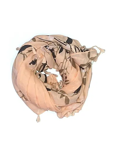 Pre-owned Unbranded Scarf In Tan