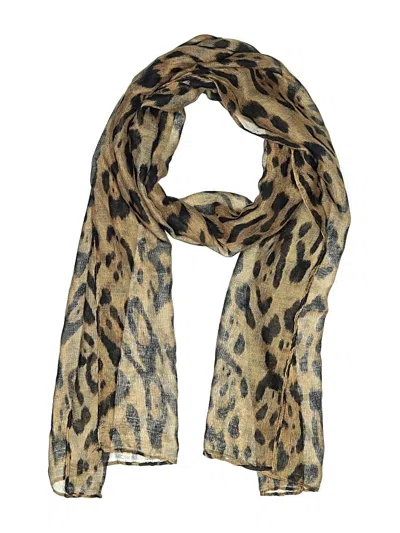 Pre-owned Unbranded Scarf In Tan