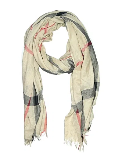 Pre-owned Unbranded Scarf In Tan
