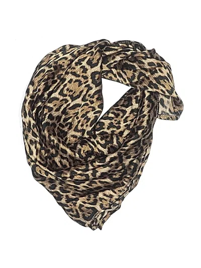 Pre-owned Unbranded Scarf In Tan
