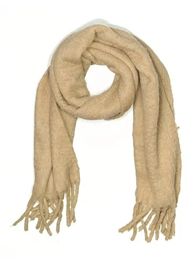 Pre-owned Unbranded Scarf In Tan