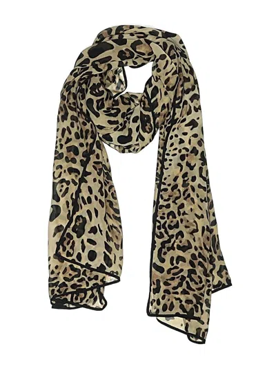 Pre-owned Unbranded Scarf In Tan