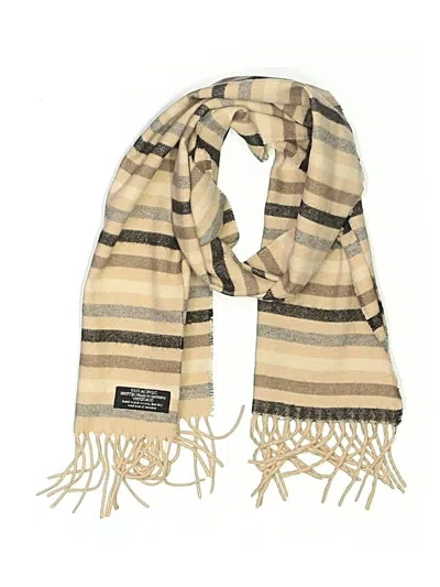 Pre-owned Unbranded Scarf In Tan