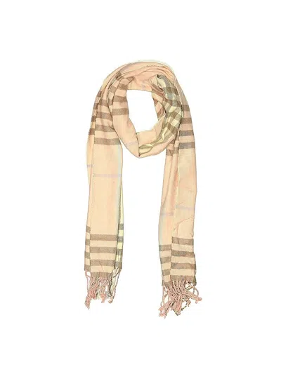 Pre-owned Unbranded Scarf In Tan